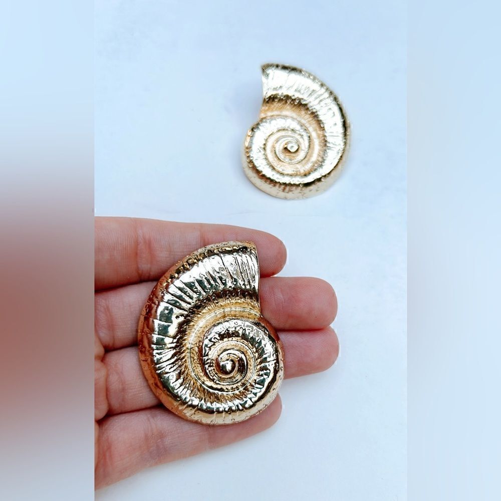 shell earrings H46 - Picture 6 of 6